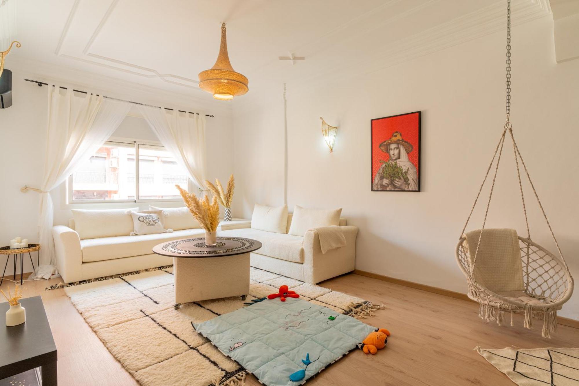 Appartement Centre Marrakech Gueliz - Cool & Cozy Apartment For A Family Stay In The Heart Of The City Marrakesh Eksteriør billede