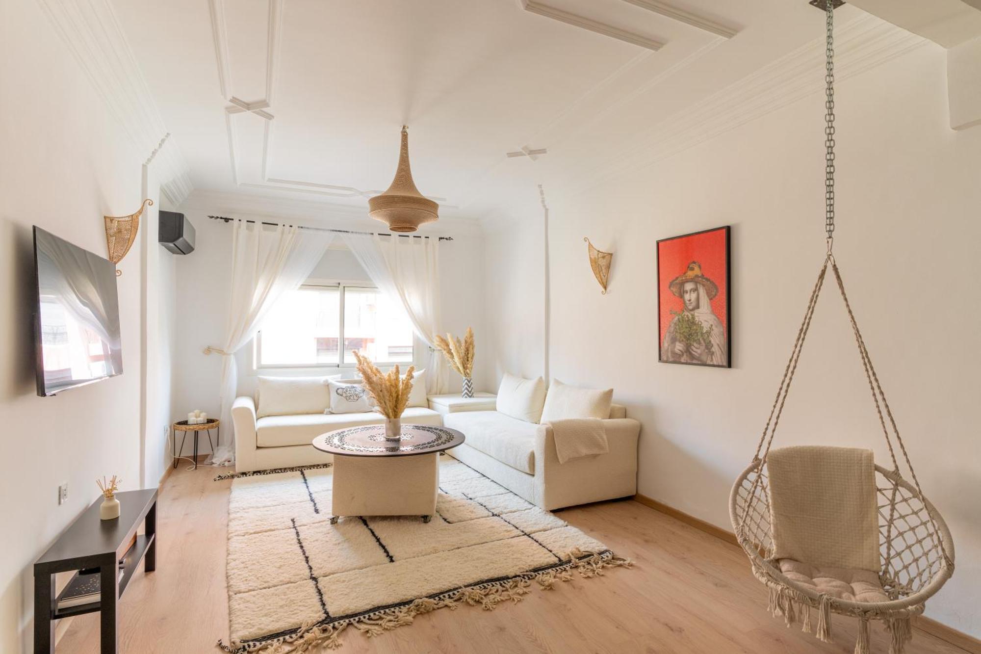 Appartement Centre Marrakech Gueliz - Cool & Cozy Apartment For A Family Stay In The Heart Of The City Marrakesh Eksteriør billede